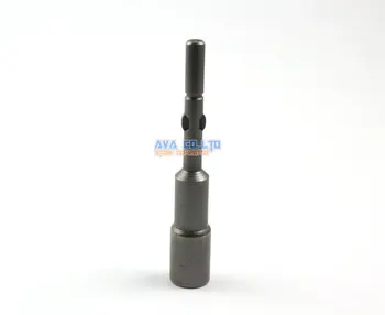 10 Броя 7 мм Шестостенни Гайката на Инсталатора на Драйвер S2 Стомана 5 мм Кръгла Опашка с дължина 65 мм