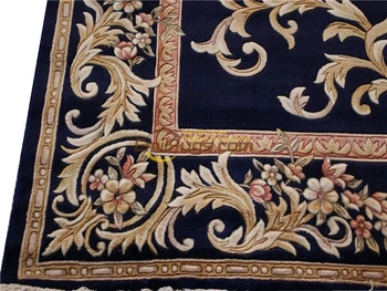 3d carpetsavonnerie луксозен килим китайски Старинни Ръчно Монтиране на Окачен Мандала Площ от Растителен Дизайн savonneriefor килим