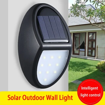 5 W 3 бр. комплект Слънчев LED Водоустойчиви, с монтиран на стената Лампа Външна Сигурност Led Осветление Слънчеви Зареждане опазване на Околната Среда пестене на Енергия