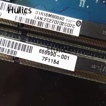Hulics се Използва 655990-001 За HP Pavilion G4 G6 G7 G4-1000 G6-1000 G7-1000 дънна Платка на лаптоп DAR18DMB6D1 I3-370M ПРОЦЕСОР DDR3 ТАКСА