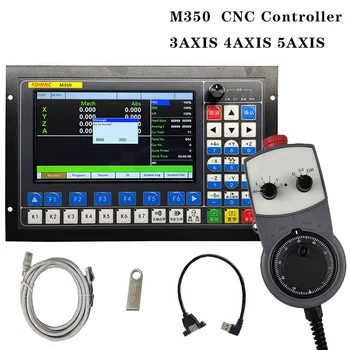 M350 3 ос 4 ос 5 ос Система за управление на въздушното движение Контролер с Поддръжка на CNC стъпка контролер със затворен контур и ATC Контролер 1 Mhz G код на U-диск