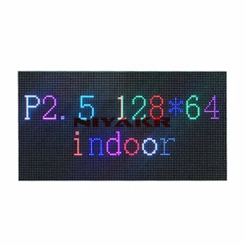 SMD Пълноцветен 3в1 Закрит RGB Led Матрични 128x64 P2.5 Led Дисплейный модул 320x160 мм