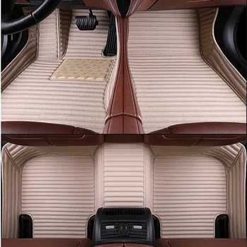 Високо качество! Потребителски специални автомобилни стелки за Toyota Land Cruiser Prado 150 2022-2010 7 места водоустойчив килими, Безплатна доставка