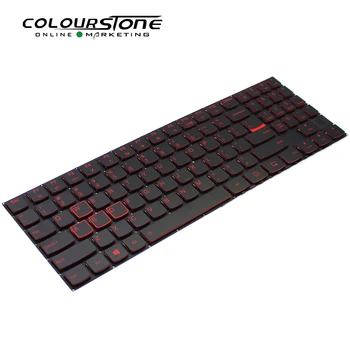 Нова оригинална клавиатура за лаптоп Lenovo Legion Y720 Y720-15IKB Y520 Y520-15IKB с подсветка САЩ, клавиатура с червен печат