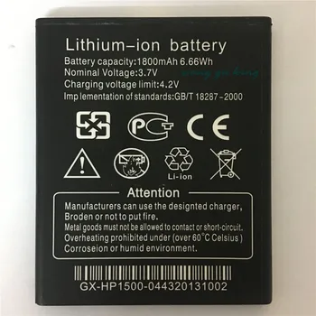 Оригинална Резервна литиево-йонна Батерия W100 За THL W100 W100S 1800 ма-Високо Качество Подмяна на Зареждане на Смартфон