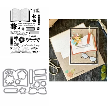 Пощенски картички с Марки, за Книги, Възглавница, Одеяло, набор от Прозрачни Печати-Маркиране и Акценти на печати за Diy, Картички за Scrapbooking Новост 2020 Г.