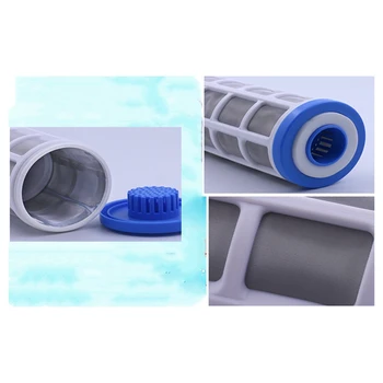 Предварителен филтър за Пречистване на вода Патрон филтър от метална мрежа от неръждаема стомана 10 см 304 За покровители на Филтър за предпазване на мащаба