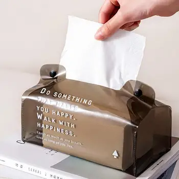 Просто Кухненско Съхранение Бяло Кафяви Хартиени Кърпи За Ръце Чанта Смукателна Книжен На Кутията Едно Просто Писмо, Хартиени Кърпи За Ръце На Кутията Десктоп Съхранение