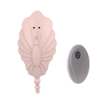 Пчелният за контакт облекло нов силиконов 10 честотен безжично дистанционно управление пеперуда флирт дамски секс играчка